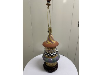 MacKenzie-Childs Lamp In Various Colors (No Lampshade)