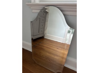 Howard Elliott Collection Flat Wall Mirror With Beveled Edges