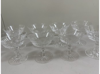 8 Waterford Crystal Sorbert Glasses