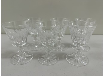 6 Waterford Crystal Apertif Glasses