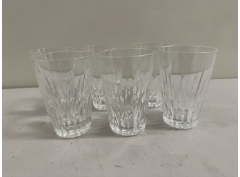 6 Waterford Crystal Juice Glasses