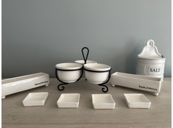White Serving Pieces (Some Crate & Barrel)