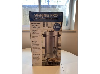 Waring Pro Professional Stainless Steel 55-Cup Coffee Urn