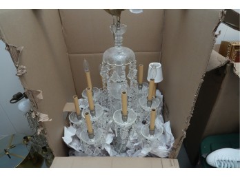 French-Style Crystal Chandelier