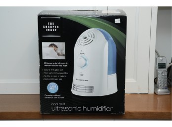 The Sharper Image Ultrasonic Humidifier With Box