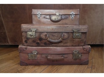 Trio Of Vintage Briefcases