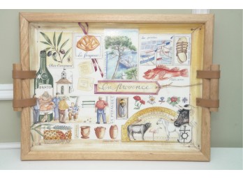 Framed En Provence Decorative Wall Panel