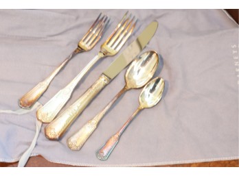 Chantily France Flatware Set Service For 12