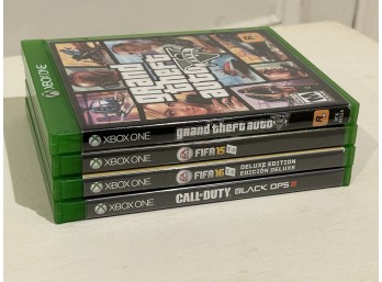Collection Of Xbox One Video Games