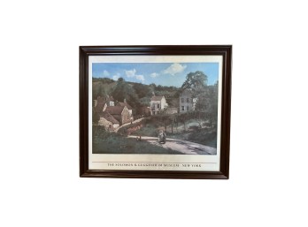 Artwork - After Camille Pissarro (Danish-French, 1830-1903) Painting - 'The Hermitage At Pontoise'