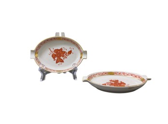 Ceramics - Herend - 'Apponyi' - Ashtrays