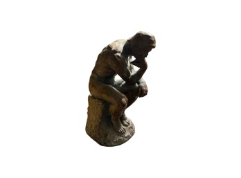 Artwork - After Auguste Rodin (French, 1840-1917) Sculpture - 'The Thinker'