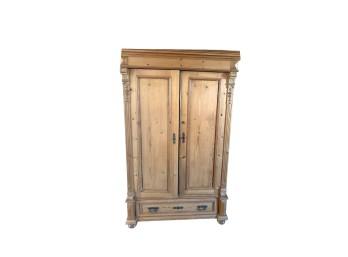 Furniture - Armoire - Oak Wood - Victorian-Style