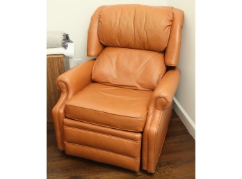 Tan Leather Recliner Chair