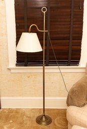 Brass Gooseneck Adjustable Floor Lamp