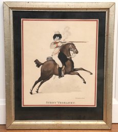 Surrey Yeomanry Equestrian Print