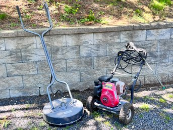 Honda Power Washer With General Pump Circular Cleaner Attachment