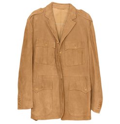 Ralph Lauren XL Italy Suede Coat