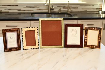 Italian Wood Photo Frame Lot