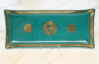 Georges Briard Rectangular Glass Serving Tray