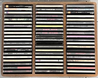 Audio CD Lot 3  In Wooden Storage Case