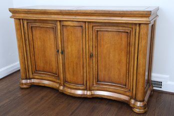 Marble Top Coral Bay Credenza Dining Cabinet