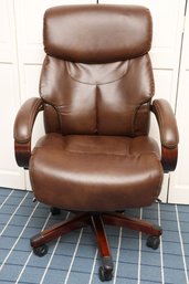 LaZBoy Upholstered Executive Office Chair On Casters
