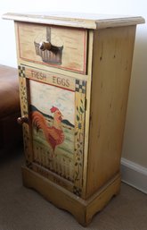 Country Style Painted Storage Cabinet