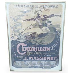 Émile Bertrand (French, 1842-1912) Lithograph Poster - 'Cendrillon' (Cinderella)