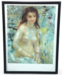 Pierre-Auguste Renoir (French, 1841-1991) Print - 'Nude In The Sun'