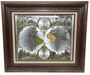Nova Orbis Tabula World Map Print