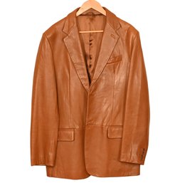 Banana Republic Brown Leather Coat