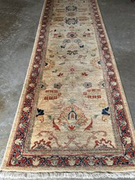 Hand Knotted Runner Made In Pakistan