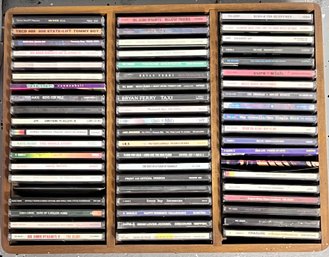 Audio CD Lot 4 In Wooden Storage Case