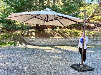 Abba Patio Large Cantilever Umbrella