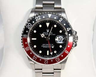 40mm Rolex GMT-Master II 'Coke' Bezel  With Card, Box And Papers