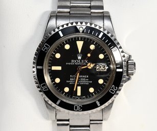 40mm Rolex Black Dial Submariner Ref# 1680