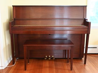 Cable Nelson (yamaha) Upright Piano And Bench