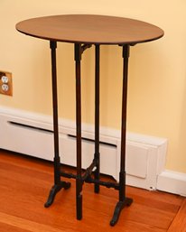 Antique Gate Leg Oval Side Table
