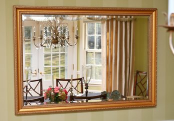 Large Ornate Gold Frame Wall Mirror