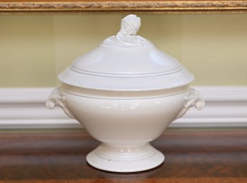 19th Century French Porcelain Soup Tureen