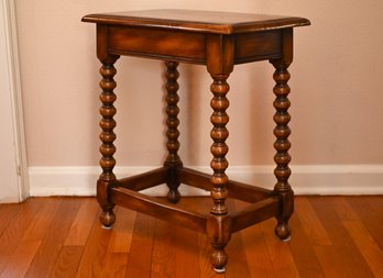 Theodore Alexander Turned Leg Side Table
