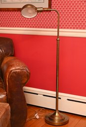 Vintage Brass Pharmacy Floor Lamp