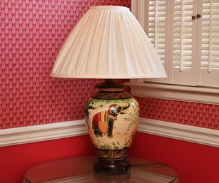 Hand Painted Elephant Table Lamp