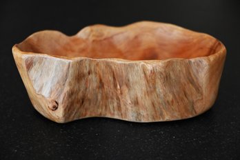 Natural Wood Bowl
