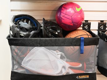 Basket Of Fun Including Helmets And More