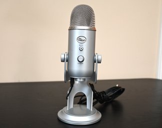 Blue USB Microphone