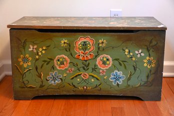 Hand Painted Storage Chest