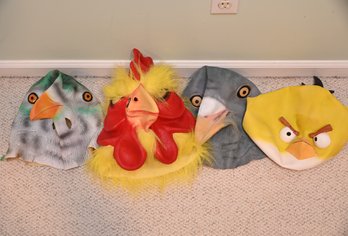 Bird Themed Rubber Masks