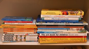 Collection Of Children's Books Including The Rainbow Fish And Mother Goose